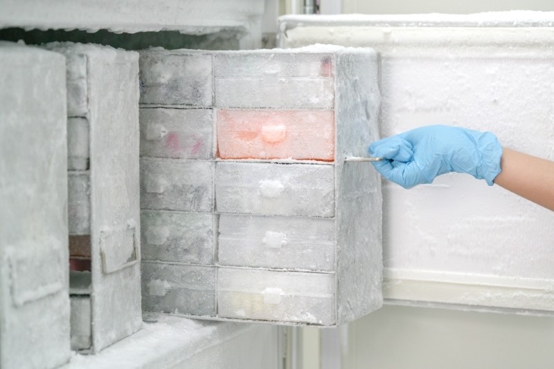 Laboratory freezer for keep isolated pathogen in ultra low temperature.
